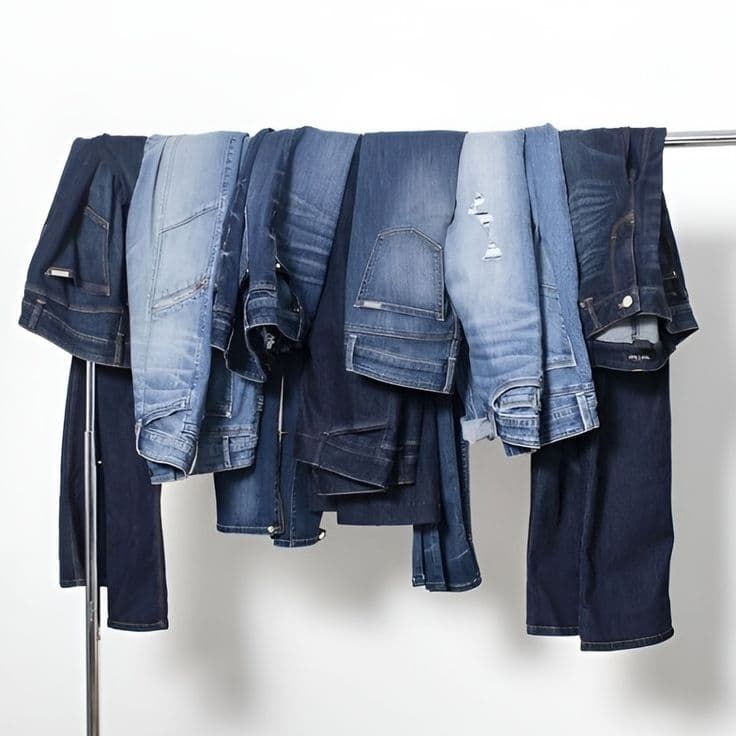 Denim production